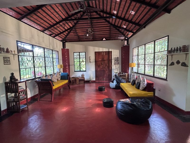 The living hall